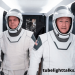 nasa astronauts tie up with space x images