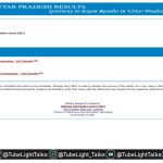 UP Board Result 2023 [Direct Link] यहां से चेक करें यूपी रिजल्ट
