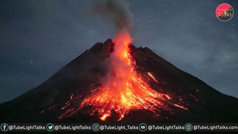 The rumbling of an Indonesian volcano compels airport closures and evacuations; officials warn of a Tsunami hazard