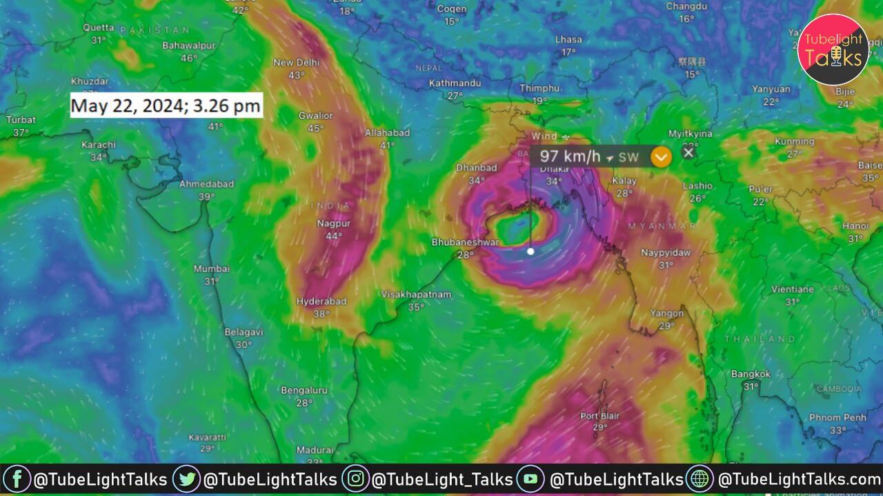 Conditions Favorable For Cyclone Remal at Bay of Bengal