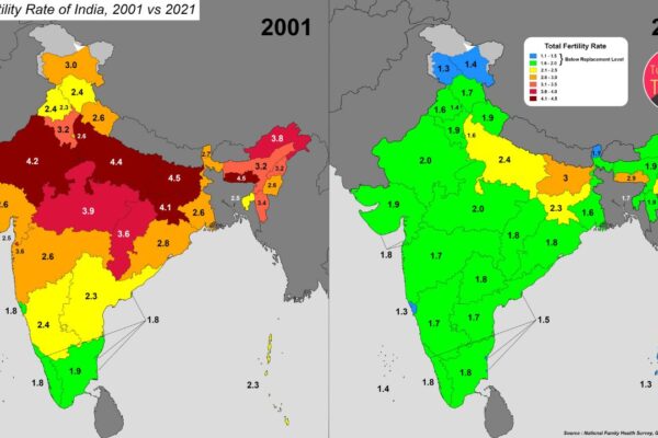 India's Fertility Rate is Decreasing: Is it a Concern?