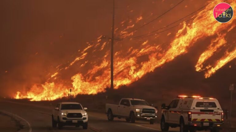New Wildfire Devastates LA 10,000 Acres Scorched, Thousands Evacuated