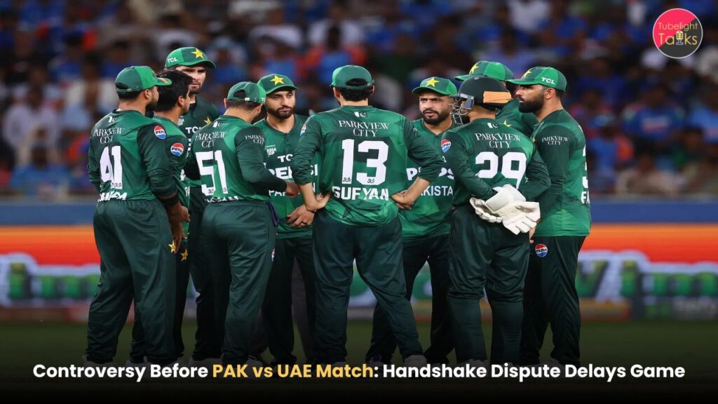 Controversy Before PAK vs UAE Match Handshake Dispute Delays Game