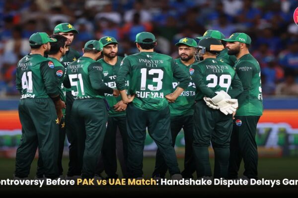 Controversy Before PAK vs UAE Match Handshake Dispute Delays Game