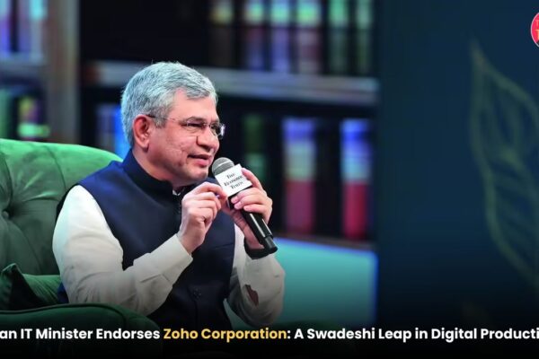 Indian IT Minister Endorses Zoho Corporation A Swadeshi Leap in Digital Productivity