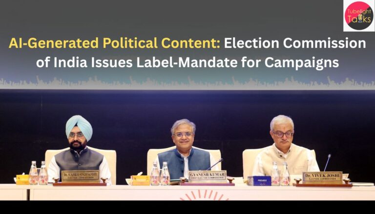 AI‑Generated Political Content Election Commission of India Issues Label‑Mandate for Campaigns