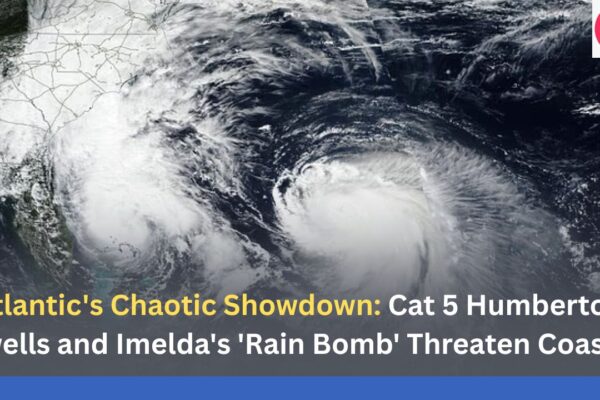 Atlantic's Chaotic Showdown Cat 5 Humberto's Swells and Imelda's 'Rain Bomb' Threaten Coasts 