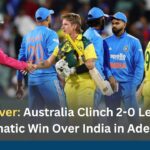 Series Over: Australia Clinch 2-0 Lead After Dramatic Win Over India in Adelaide Series Over: Australia Clinch 2-0 Lead After Dramatic Win Over India in Adelaide