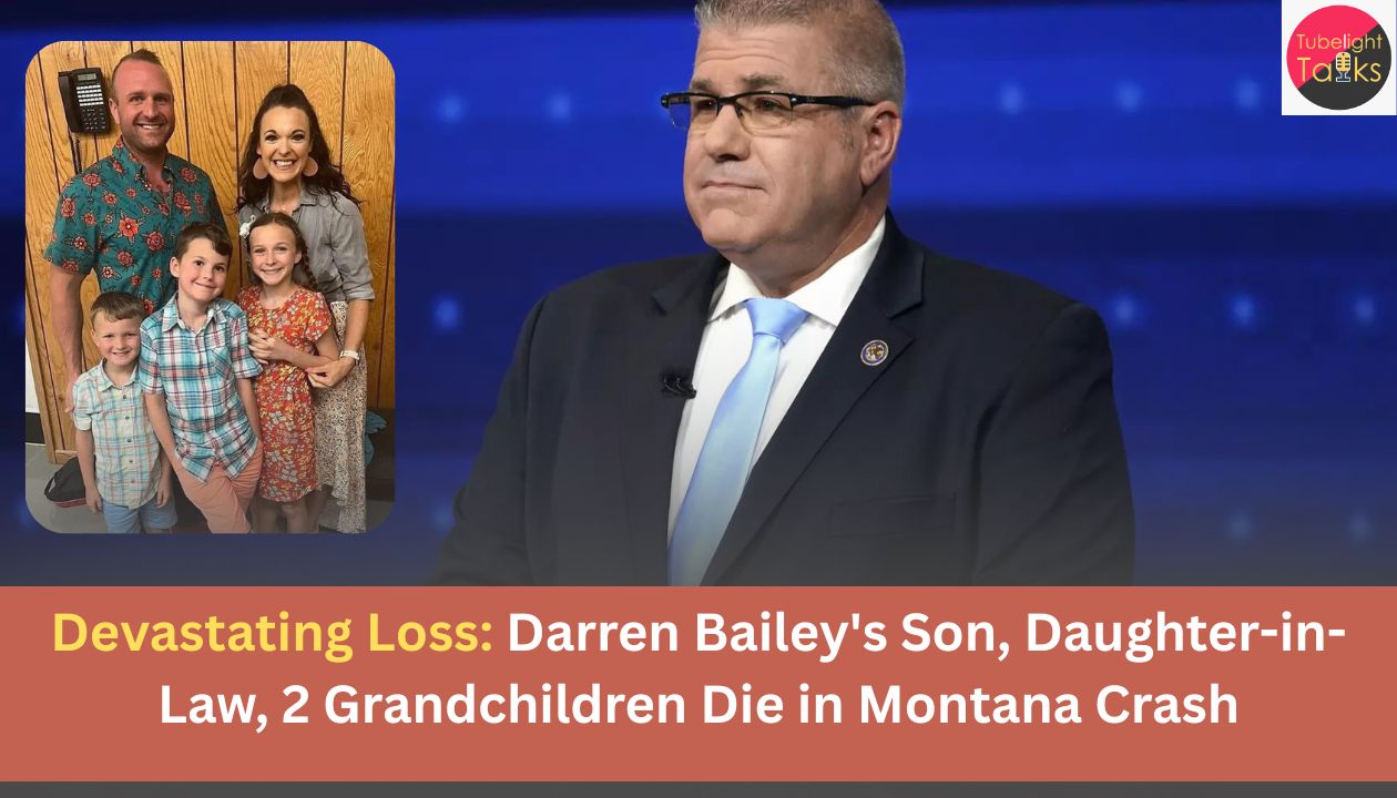 Devastating Loss Darren Bailey's Son, Daughter-in-Law, 2 Grandchildren Die in Montana Crash