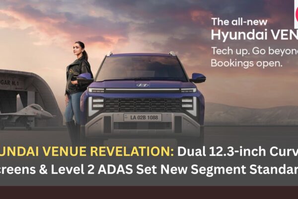 HYUNDAI VENUE REVELATION Dual 12.3-inch Curved Screens & Level 2 ADAS Set New Segment Standard