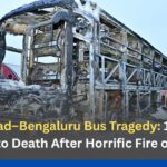 Hyderabad Bengaluru Bus Tragedy: 19 People Burned to Death After Horrific Fire on NH-44 Hyderabad–Bengaluru Bus Tragedy: 19 People Burned to Death After Horrific Fire on NH-44