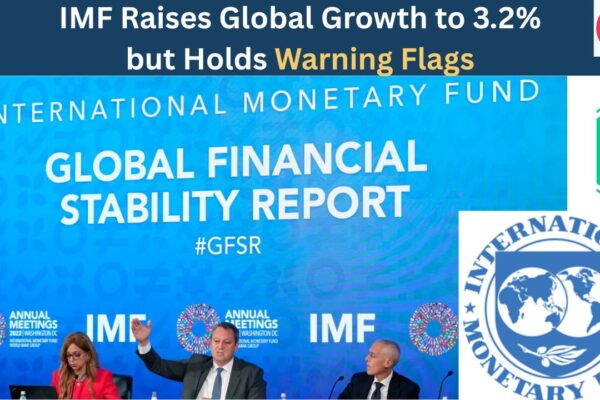 IMF Raises Global Growth to 3.2% but Holds Warning Flags