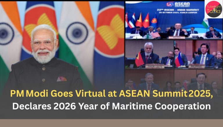 PM Modi Goes Virtual at ASEAN Summit 2025, Declares 2026 Year of Maritime Cooperation