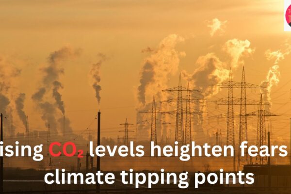 Record CO₂ rise intensifies fears of looming climate tipping points
