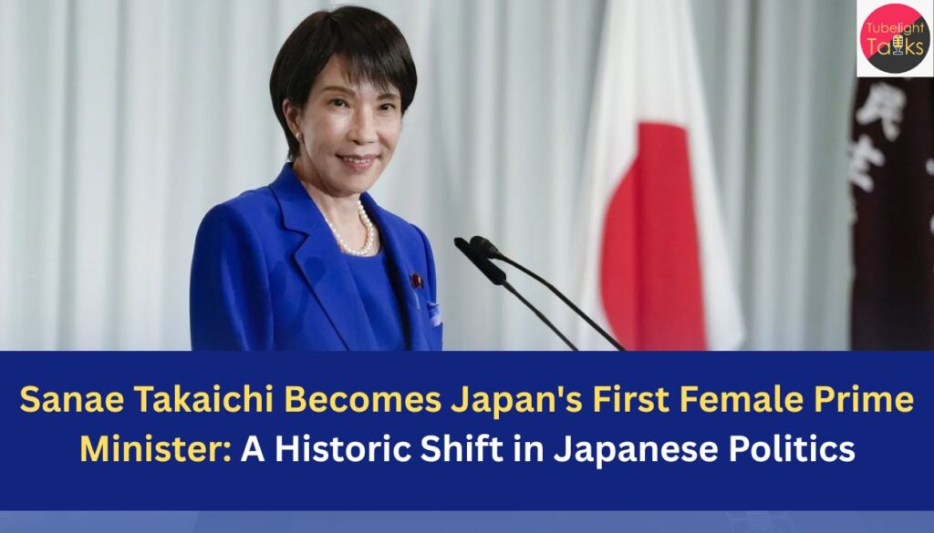 Sanae Takaichi Becomes Japan's First Female Prime Minister A Historic Shift in Japanese Politics