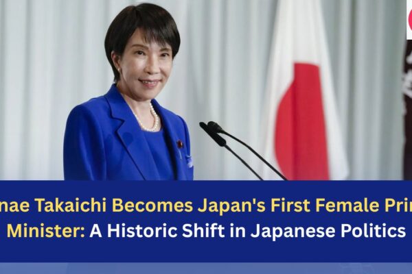 Sanae Takaichi Becomes Japan's First Female Prime Minister A Historic Shift in Japanese Politics