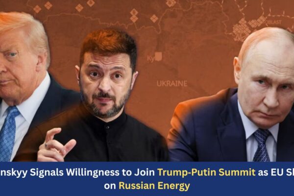Zelenskyy Signals Willingness to Join Trump‑Putin Summit as EU Shifts on Russian Energy
