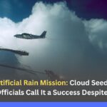 Delhi’s Artificial Rain Mission: Cloud Seeding Trials Take Off, Officials Call It a Success Despite Dry Skies Delhi’s Artificial Rain Mission