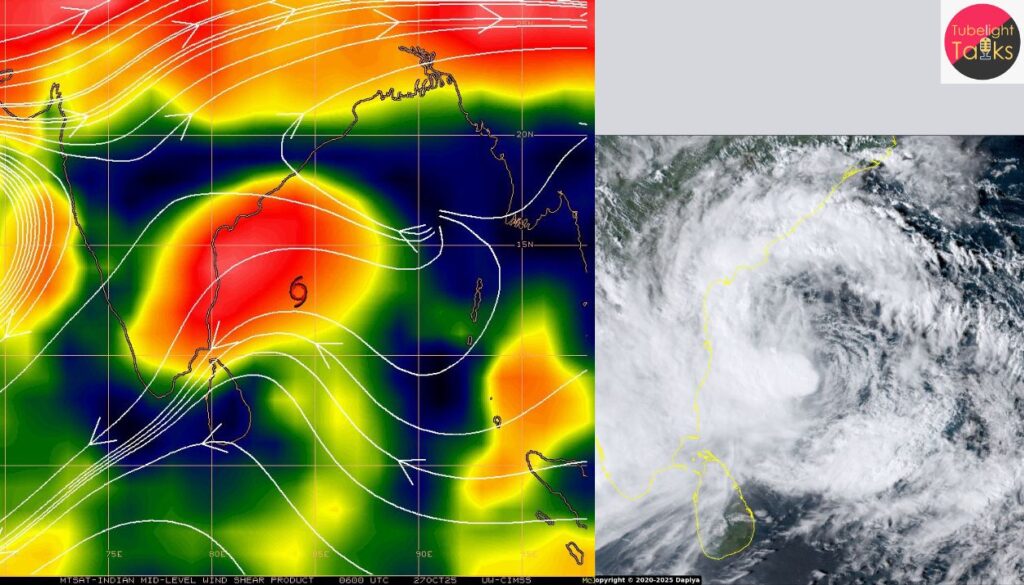 Montha Fury: 110 Kmph Severe Cyclone Smashes Andhra Coast Tonight; Odisha Shuts Down Amid Landslide Fears