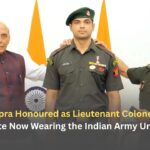 Neeraj Chopra Honoured as Lieutenant Colonel A Golden Athlete Now Wearing the Indian Army Uniform