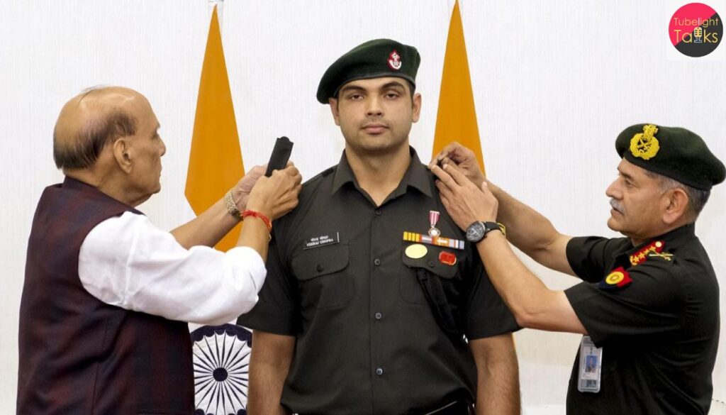 Neeraj Chopra Honoured as Lieutenant Colonel A Golden Athlete Now Wearing the Indian Army Uniform
