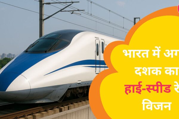 भारत में अगले दशक का हाई‑स्पीड रेल विजन