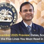 RBI MPC December 2025 Preview: Dates, Scenarios, EMI Math, and the Five Lines You Must Read in the Policy