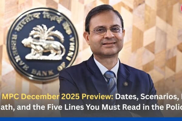 RBI MPC December 2025 Preview: Dates, Scenarios, EMI Math, and the Five Lines You Must Read in the Policy
