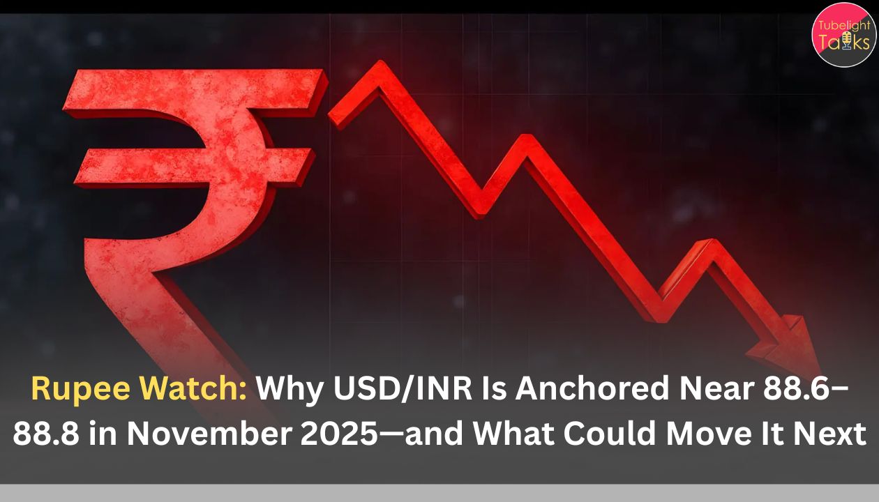 Rupee Watch: Why USD/INR Is Anchored Near 88.6–88.8 in November 2025—and What Could Move It Next