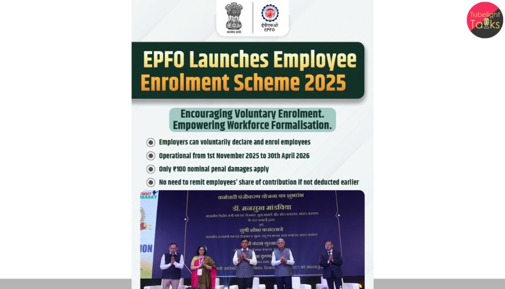 EPFO Employees’ Enrolment Scheme 2025: Who Qualifies, What’s Waived, and How to File Before April 30, 2026
