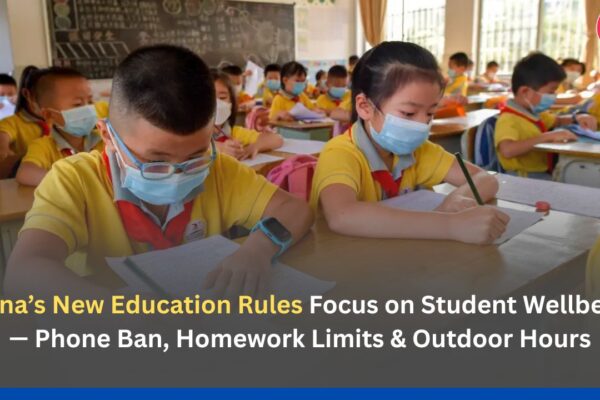 China’s New Education Rules Focus on Student Wellbeing — Phone Ban, Homework Limits & Outdoor Hours