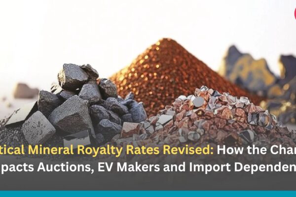Critical Mineral Royalty Rates Revised: How the Change Impacts Auctions, EV Makers and Import Dependence