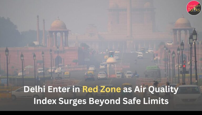 Delhi Enter in Red Zone as Air Quality Index Surges Beyond Safe Limits