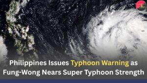 Philippines Issues Typhoon Warning as Fung-Wong Nears Super Typhoon Strength
