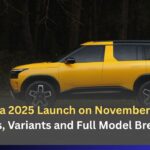 Tata Sierra 2025 Launch on November 25: Price, Features, Variants and Full Model Breakdown