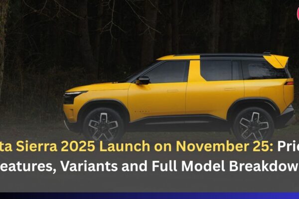 Tata Sierra 2025 Launch on November 25: Price, Features, Variants and Full Model Breakdown