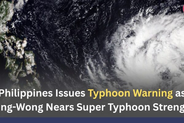 Philippines Issues Typhoon Warning as Fung-Wong Nears Super Typhoon Strength