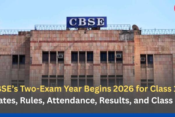 CBSE’s Two-Exam Year Begins 2026 for Class 10: Dates, Rules, Attendance, Results, and Class 12