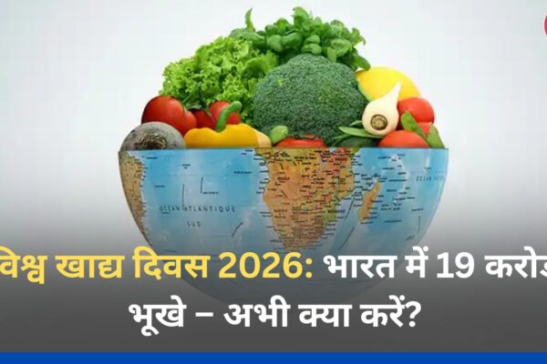 विश्व खाद्य दिवस 2026: भारत में 19 करोड़ भूखे – अभी क्या करें?