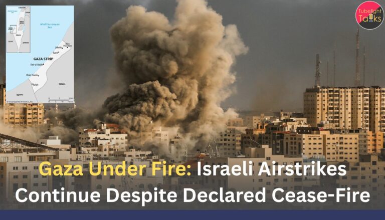 Gaza Under Fire: Israeli Airstrikes Continue Despite Declared Cease-Fire