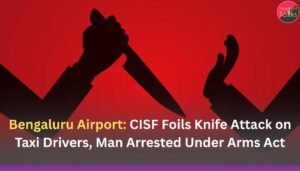 Bengaluru Airport: CISF Foils Knife Attack on Taxi Drivers, Man Arrested Under Arms Act