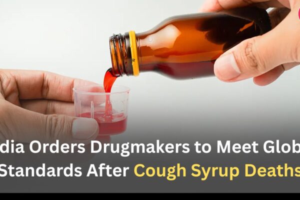India Orders Drugmakers to Meet Global Standards After Cough Syrup Deaths
