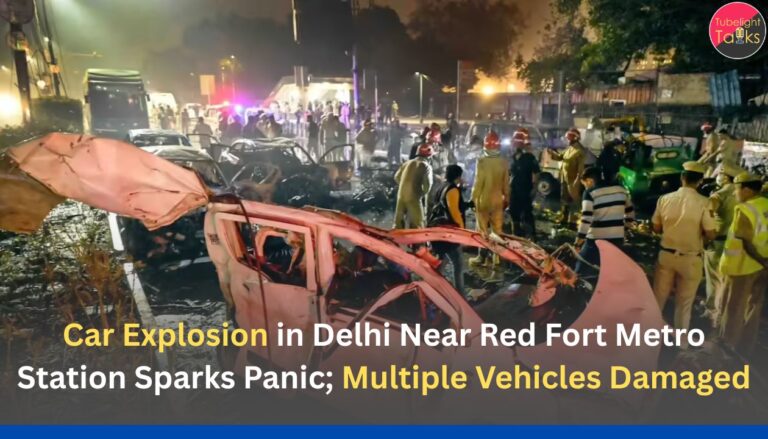 Car Explosion in Delhi Near Red Fort Metro Station Sparks Panic