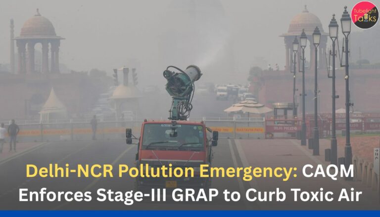 Delhi-NCR Pollution Emergency: CAQM Enforces Stage-III GRAP to Curb Toxic Air