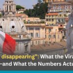 “Italy is disappearing”: What the Viral Claim Reveals—and What the Numbers Actually Say
