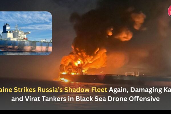 Ukraine Strikes Russia’s Shadow Fleet Again, Damaging Kairos and Virat Tankers in Black Sea Drone Offensive