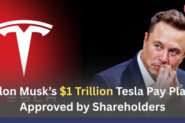 Elon Musk’s $1 Trillion Tesla Pay Plan Approved by Shareholders