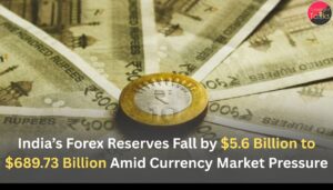 India’s Forex Reserves Fall by $5.6 Billion to $689.73 Billion Amid Currency Market Pressure