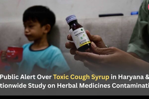 Public Alert Over Toxic Cough Syrup in Haryana & Nationwide Study on Herbal Medicines Contamination
