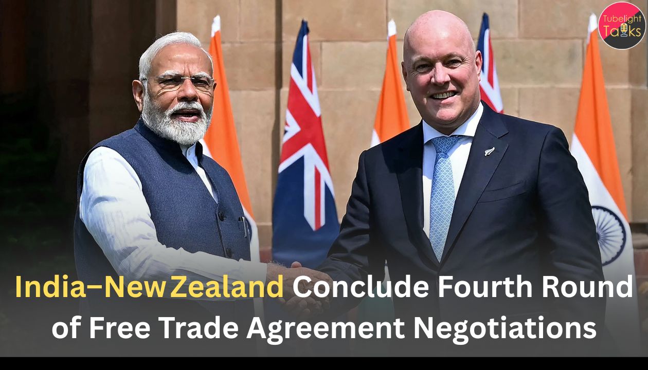 India–New Zealand Conclude Fourth Round of Free Trade Agreement Negotiations